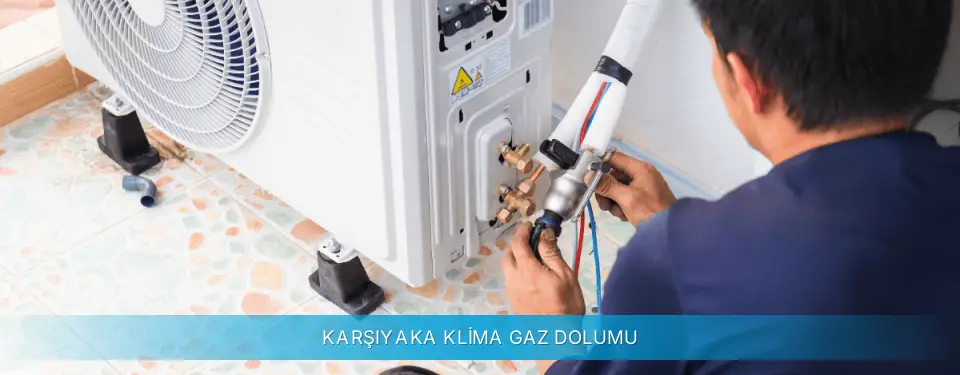 Karşıyaka İlçemi Daikin Klima Gaz Dolumu